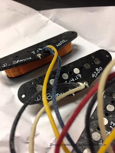 Handwound Alnico picks for Jake s build