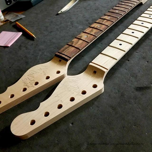 I ve got some neck sanding to do this morning 
