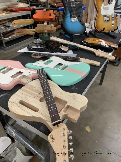 Instruments on display in the build room-4