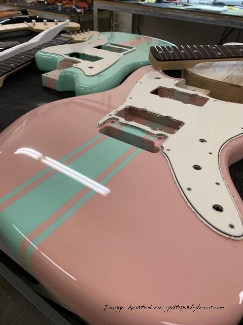 Instruments on display in the build room-5