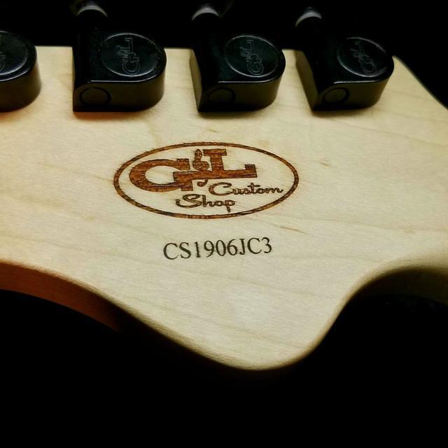Just put the finishing touches on one of Jerry s Rampage guitars-2