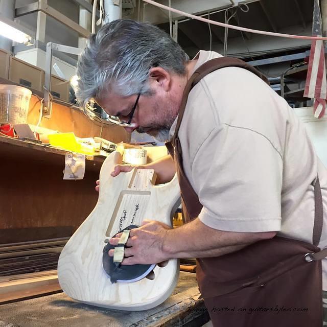 Sanding Jake s body