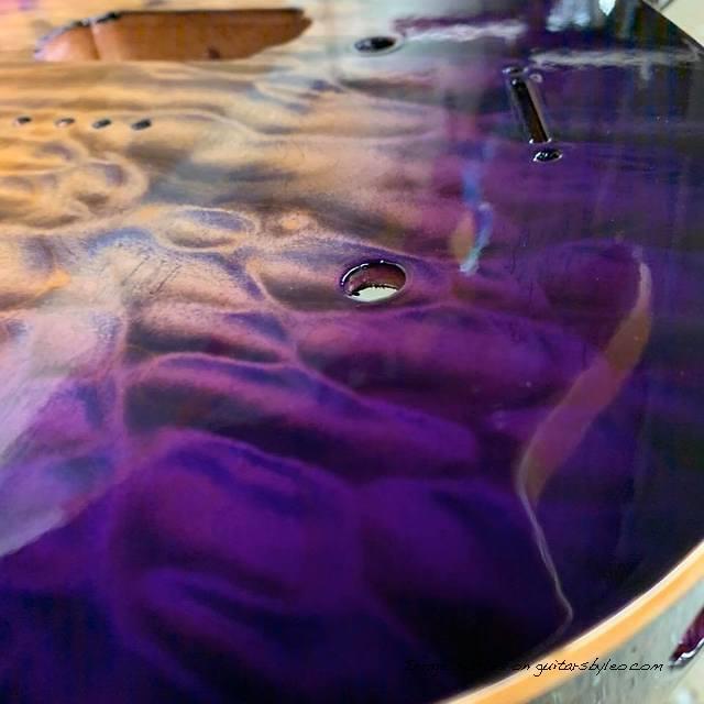 There s a purple haze over the clouds at G amp L Custom Shop