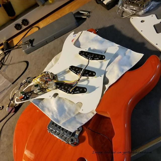 Wire in pickguard to Jake s CS Legacy