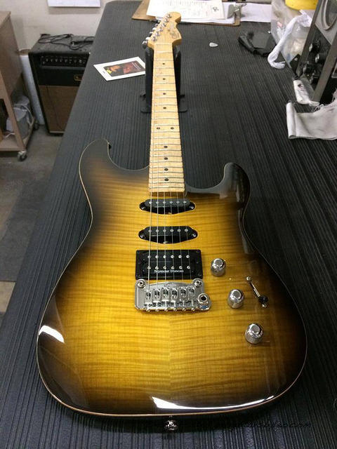 2TSB Flamed Maple top