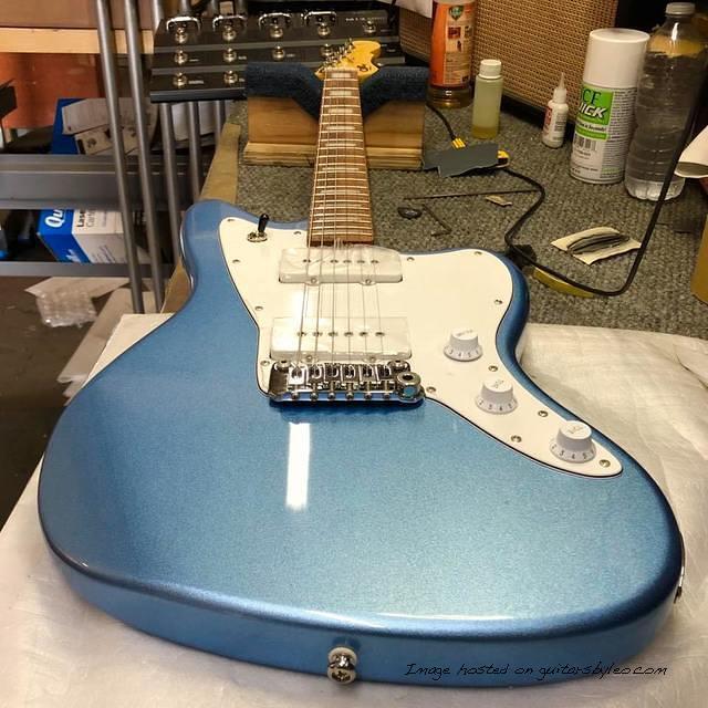 G amp L Tribute Series Doheny in Lake Placid Blue