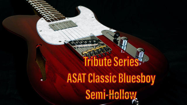 Tribute Series ASAT Classic Blueboy Semi-Hollow banner