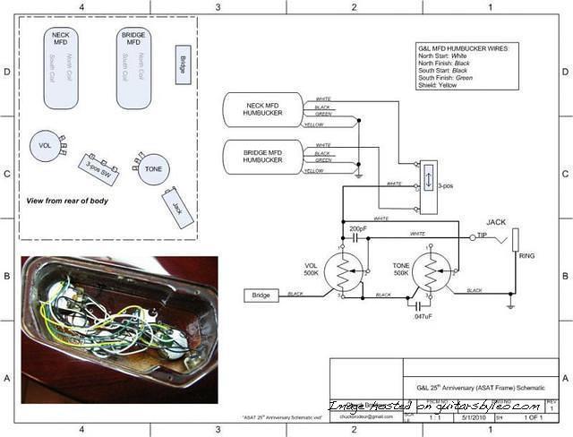 ASAT 25th Anniversary Schematic