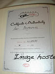 G L C L F Centennial Silver Certificate of Authenticity