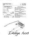 Vibrato bridge for stringed musical inst1