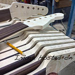RW ASAT necks ready for 9 5 radius