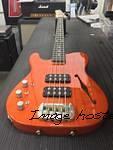 Lefty ASAT Bass SH in Clear Orange over Swamp Ash