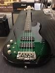 Lefty L-2500 in Greenburst over swamp ash