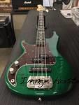 lefty SB-2 in Clear Forest Green over swamp ash CLF1704263