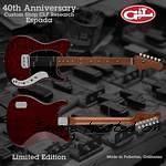 40th Anniversary Custom Shop Espada banner