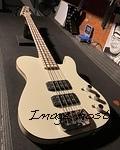 ASAT Bass in Vintage White over alder
