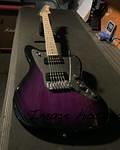 CLF Research Doheny V12 in Purple Burst over swamp ash