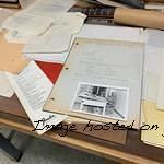 1966 photo of Leo s drafting table