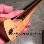 1976 cutaway view shows truss rod action on early Stingray guitar