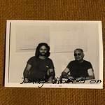 August 74 hangin out with Leo Fender