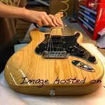 Doug working on a G amp L Tribute Series Legacy before it ships