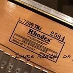 Johnny brought in one of first Rhodes Mark V pianos made-3