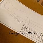 March 17 1980 George Fullerton still making small adjustments to the first G amp L guitar headstock design