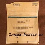 May 12 1980 invoice for instruments produced and shipped to Music Man Inc