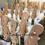 basses in final assembly