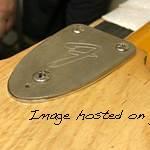 prototype Fender 3-bolt plate