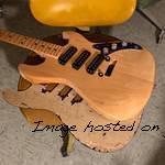 prototype with all three of the intended pickups
