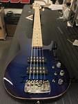 L-2500 in Blueburst over fflame maple on swamp ash BE FB