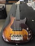 Fretless Kiloton 5 in Old School Tobacco Sunburst over swamp ash CLF1704267