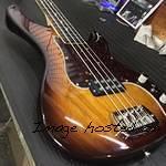 Fretless Kiloton in OSTB on swamp ash body close up