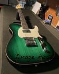 ASAT Classic Bluesboy in Greenburst over swamp ash