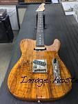 ASAT Classic Alnico in Honey over Spalted Maple on swamp ash with Caramel ebony board