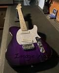 Fullerton Deluxe ASAT Special in Purple Burst over swamp ash