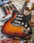 G&L Custom Shop Icon Inspired Legacy in nitrocellulose lacquer 3-Tone Sunburst over alder