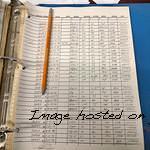 G amp L Factory Log Book-G036895-G036925