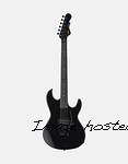 Rampage 24 in Jet Black finish with Ebony fretboard