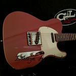 ASAT Classic in Burgundy Mist Metallic with a matching headstock-1