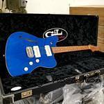 CS Doheny Deluxe in Clear Blue over an Ash top with Okoume body