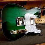 CS ASAT Classic Bluesboy in Greenburst