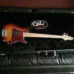 CS LB-100 in 3 Tone Sunburst with a cool 3A Flame Maple neck-1