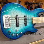 CS MJ5 in Aqua Burst over Quilted Maple