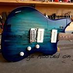 Custom Shop Doheny Deluxe in Bahama Fade over a Spalted Maple top