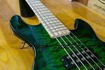 Custom Shop L 2500 in Dragon Burst over a Premium Quilted Maple top Swamp Ash body-3