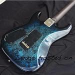 Custom Shop Legacy HSS-Wenge neck Blue Sapphire Marble-2