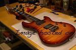 Custom Shop Skyhawk HH RMC in Old School Tobacco Sunburst over a 3A Flame Maple top4