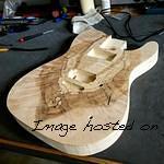 G amp L Custom Shop ASAT Deluxe with a P90 in the neck position